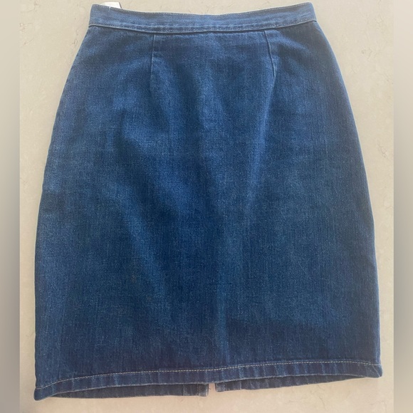 Vintage Denim Skirt - Picture 2 of 4